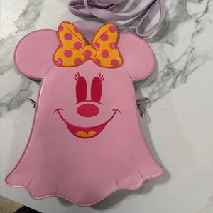 Mickey and Minnie Glow In the Dark Ghost Crossbody